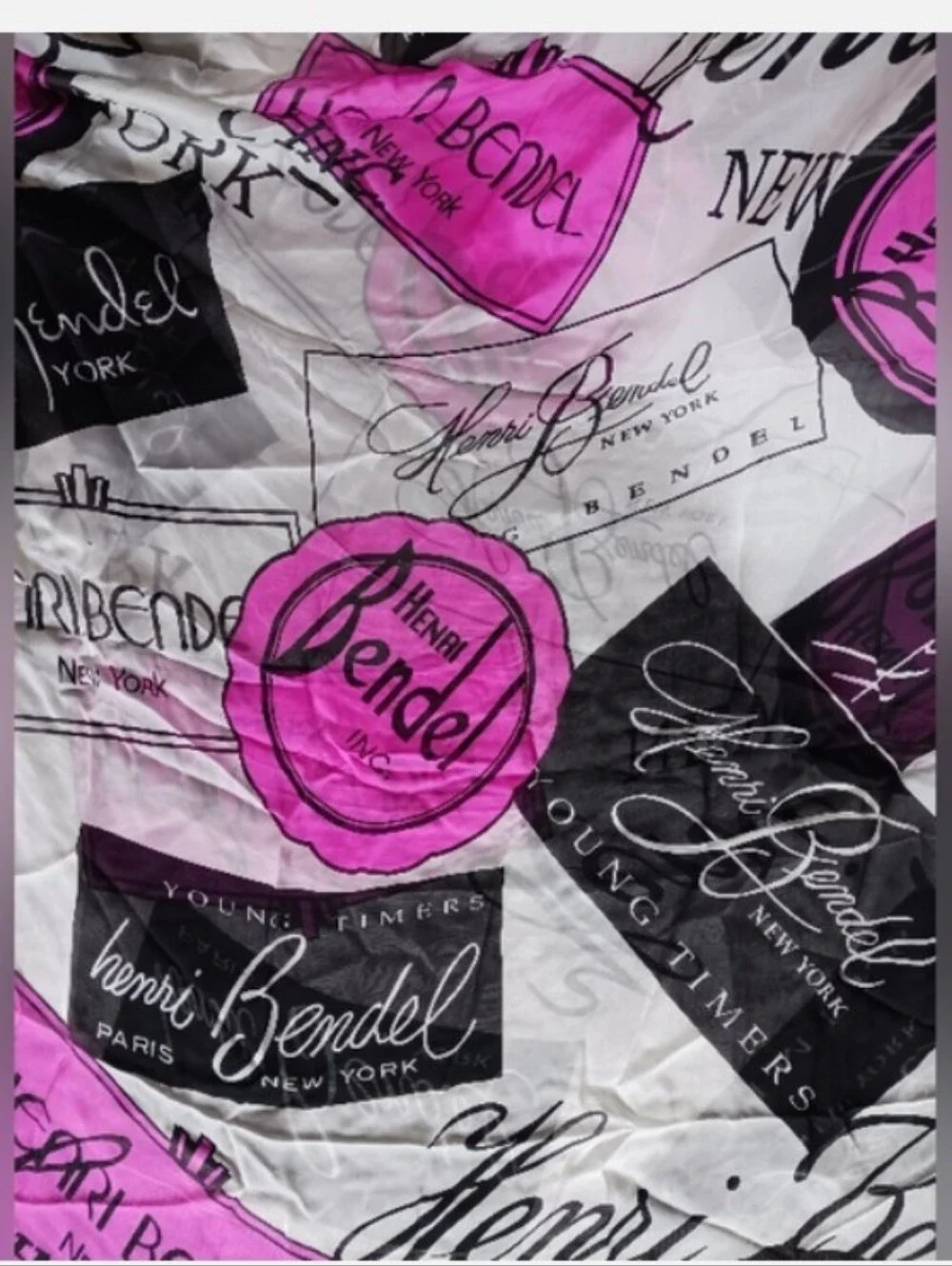 Henri Bendel Silk Scarf 39